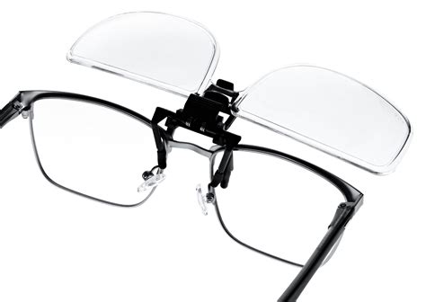 clip on magnifying reading glasses.